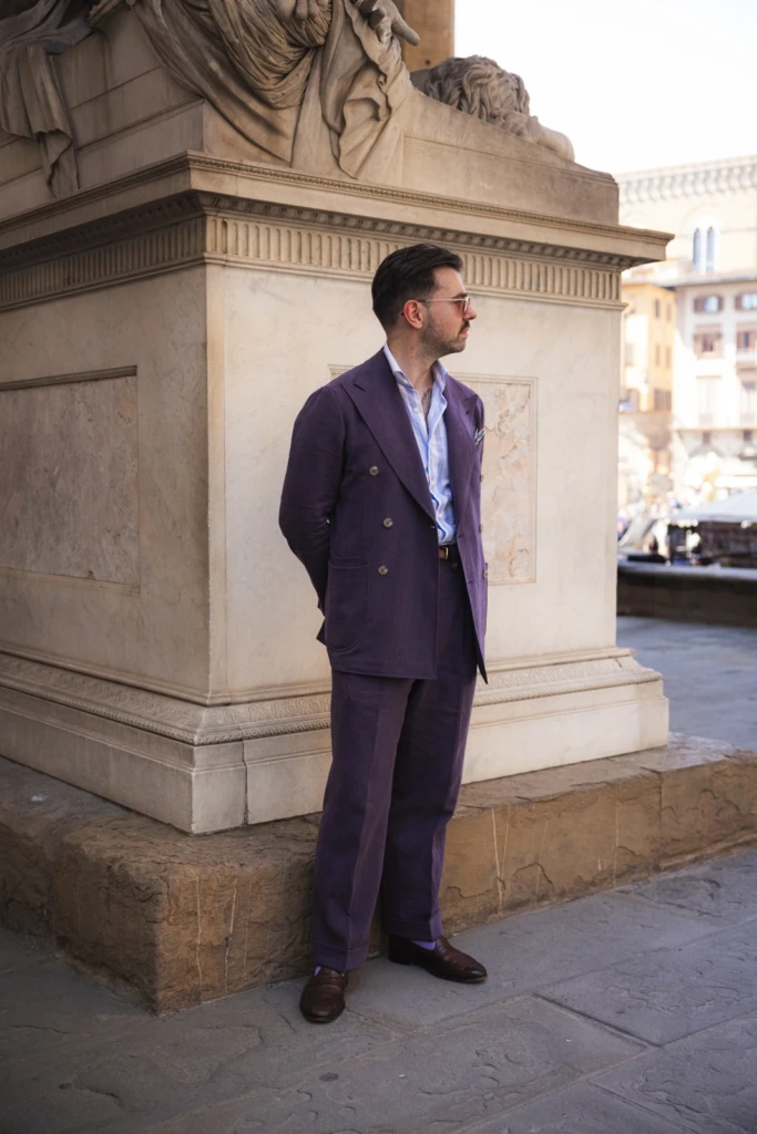 fioletowy-garnitur-lniany-na-lato4