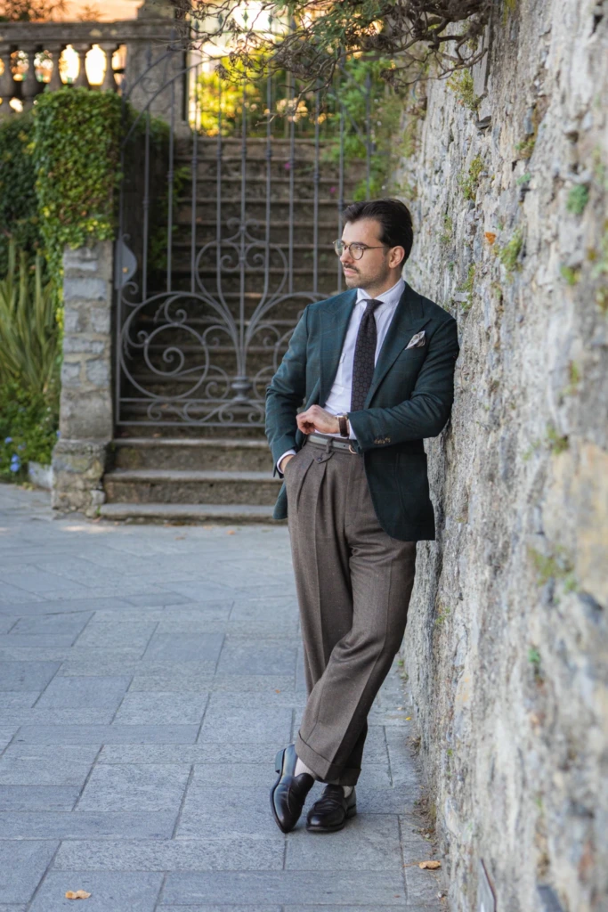 zielona-marynarka-w-brazowa-karte-spodnie-donnegal-tweed4