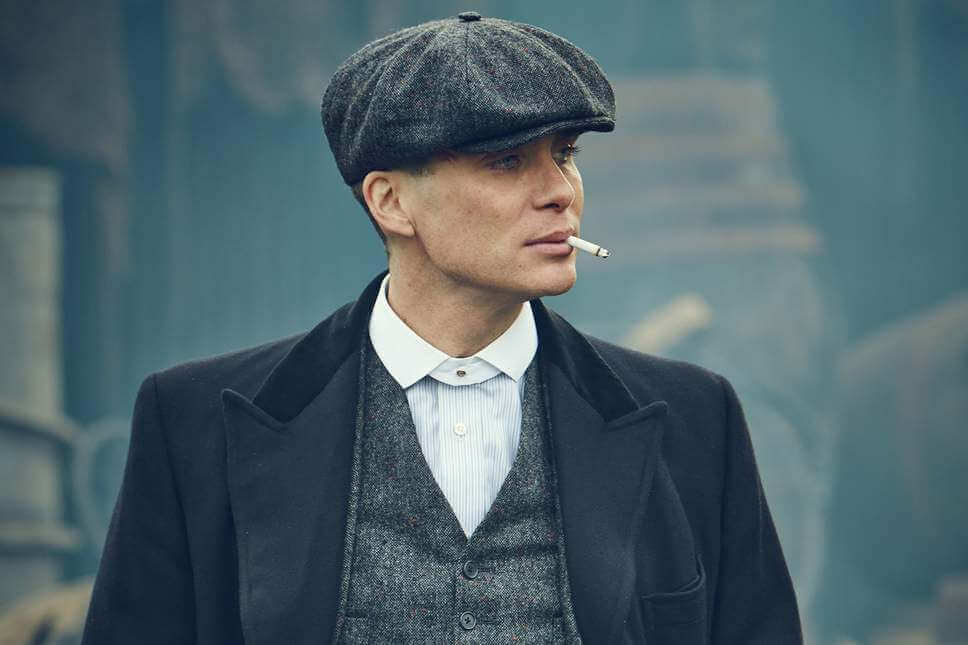 Peaky Blinders, Thomas Shelby, kołnierz przypinany.